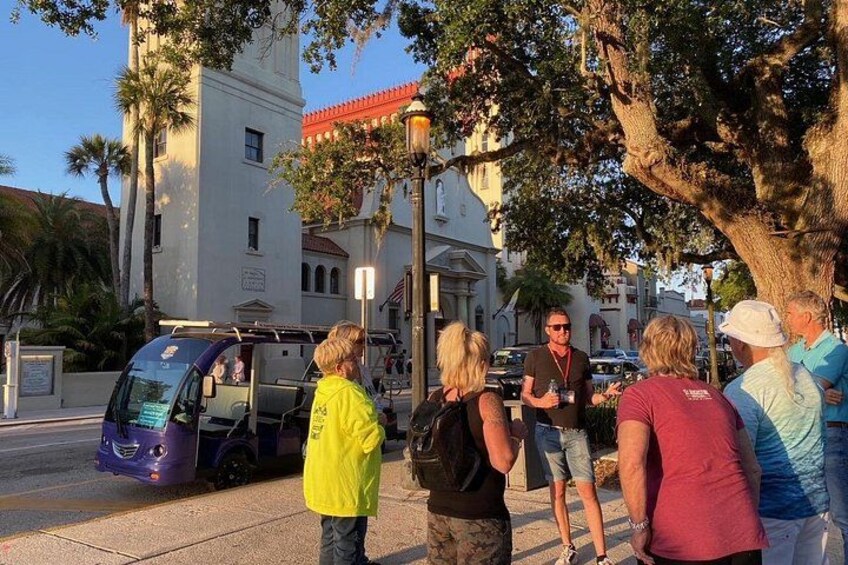 Riding with the Ghosts a Golf Cart Ghost Tour in St Augustine 3