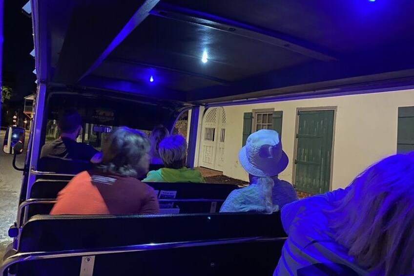 Riding with the Ghosts a Golf Cart Ghost Tour in St Augustine 1