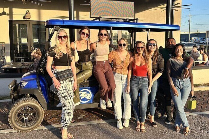 Customized Ybor City Private Brewery Tour by Golf Cart 2