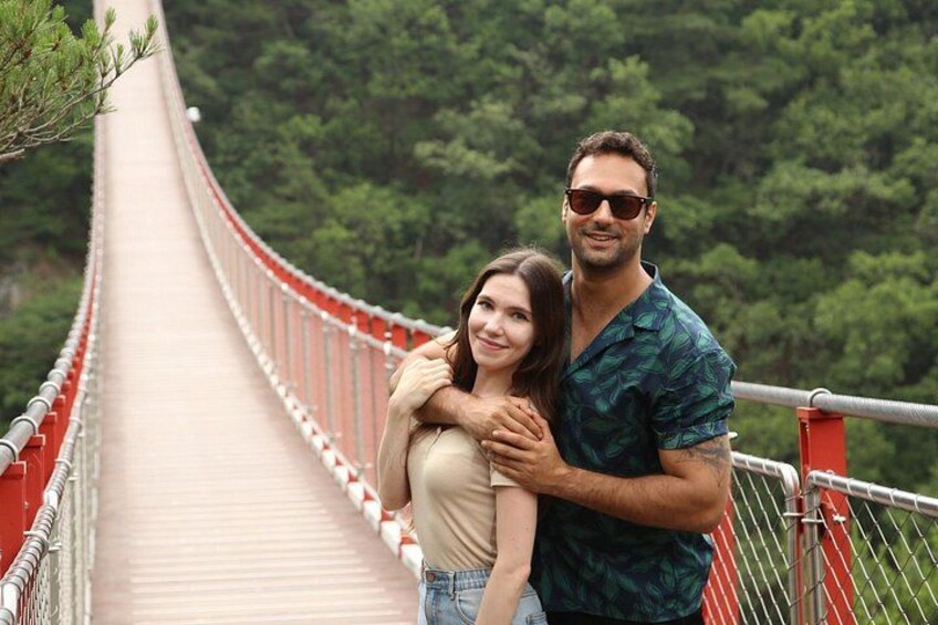 Gamak Mountain Red Suspension Bridge (optional) 1