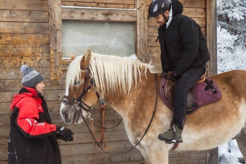 Riding Tour with Finnhorses at Santa Claus Village 4
