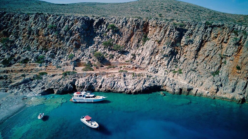 Picture 13 for Activity Chania: Menies Beach & Chironisia Bay Cruise with Snorkeling 4