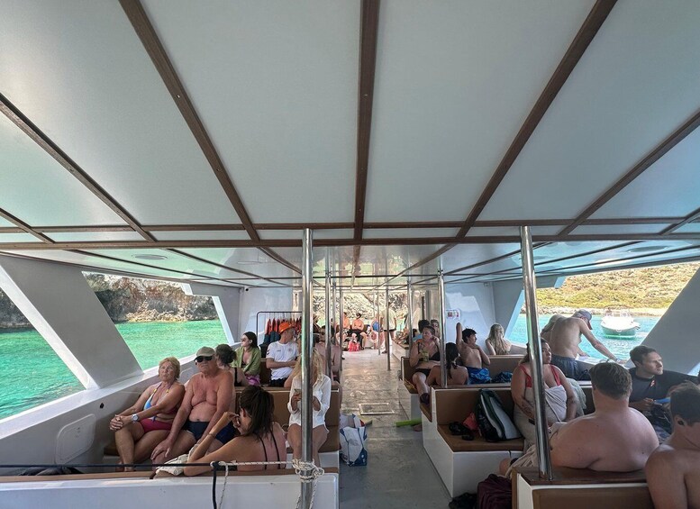 Picture 10 for Activity Chania: Menies Beach & Chironisia Bay Cruise with Snorkeling 5