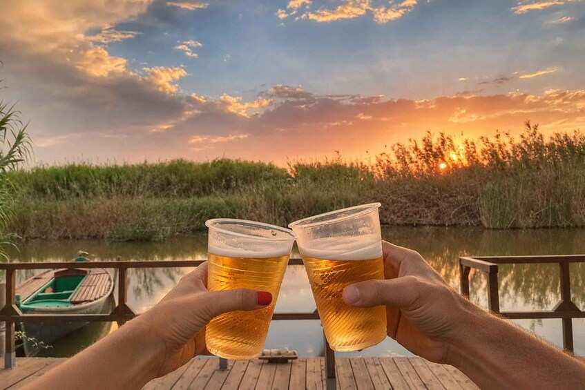 Picture 1 for Activity Valencia: Albufera Guided Tour with Boat Ride, Drink&Sunset 3