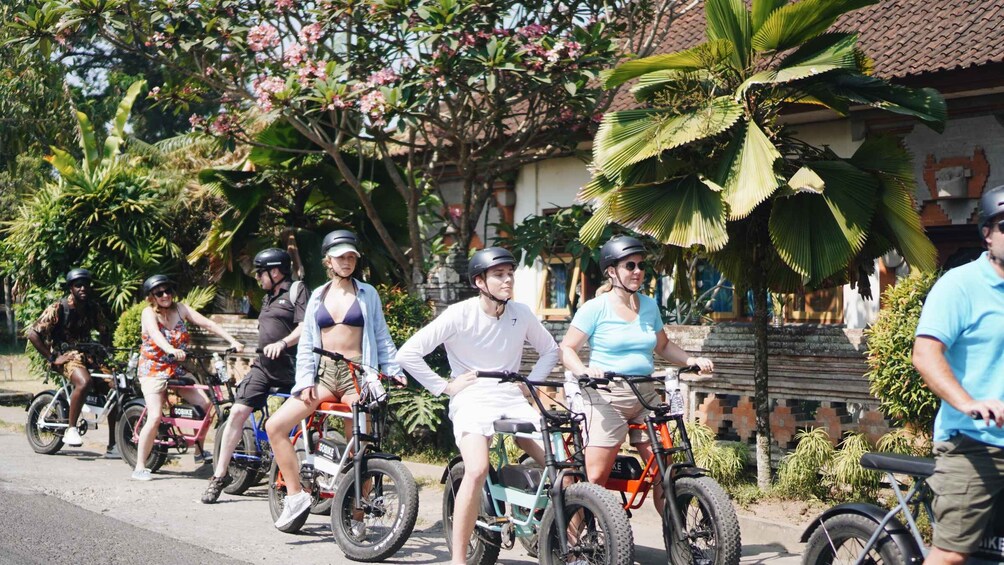 Picture 14 for Activity Ubud: Rice Terraces & Villages Half-Day Fat Tire E-Bike Tour 5
