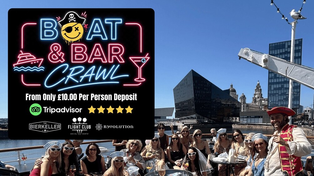Liverpool Pirate Boat & Bar Crawl 1