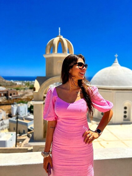 Picture 2 for Activity Santorini: Private Full Day Sunset Tour with Dinner 5