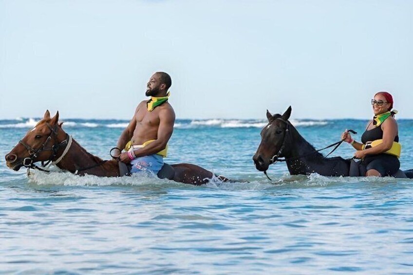 Bamboo Rafting & Horseback Ride Guided Tour with Lunch in Jamaica 1
