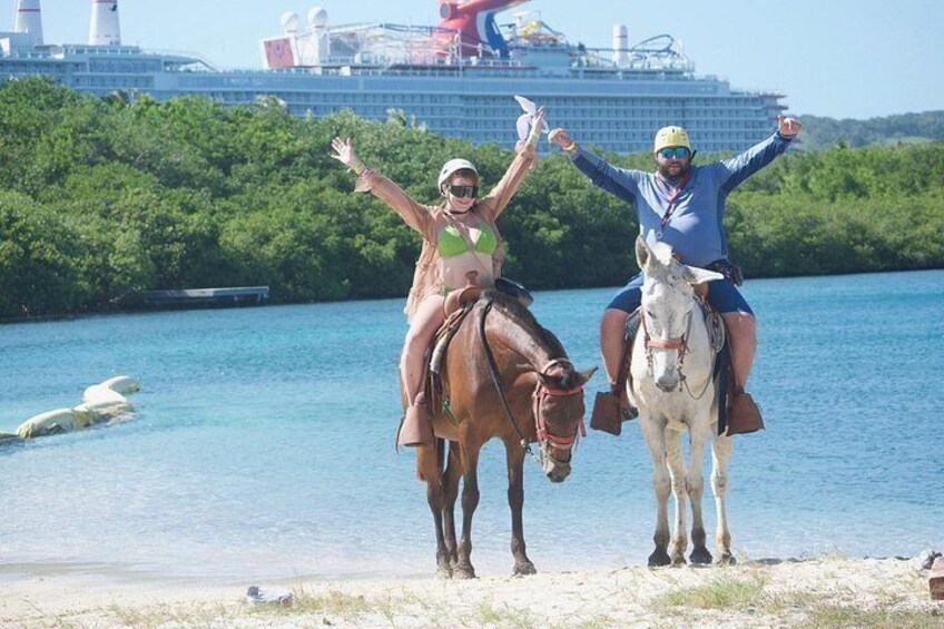 Horseback Riding at Mahogany Bay 3