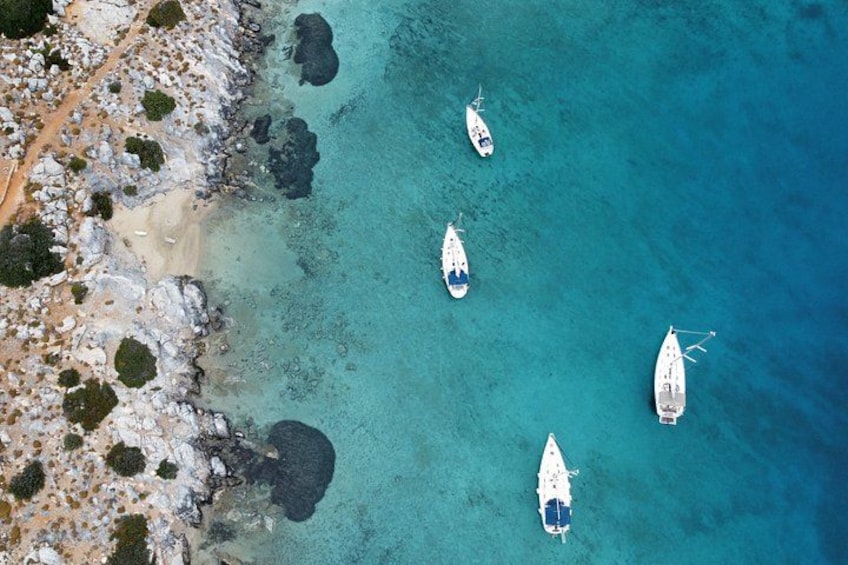 Sailing Trip to Dia with Snorkeling, Dining & Sunset Option 2