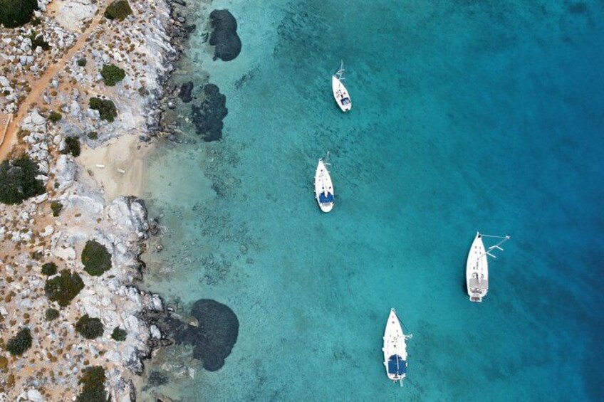 Sailing Trip to Dia with Snorkeling, Dining & Sunset Option 2