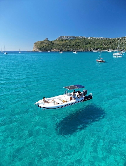 Picture 2 for Activity Cagliari: Devil's Saddle Boat Tour with Spritz and Chips 2