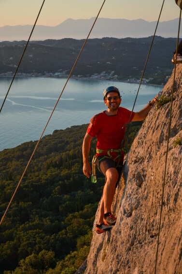 Picture 3 for Activity Corfu: Rock Climbing for Beginners 4