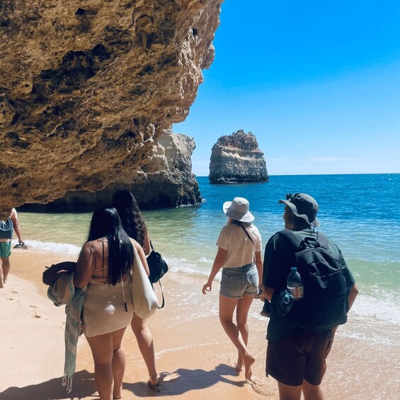 Picture 1 for Activity From Faro: Benagil, Algar Seco & Marinha Beach Tour 2