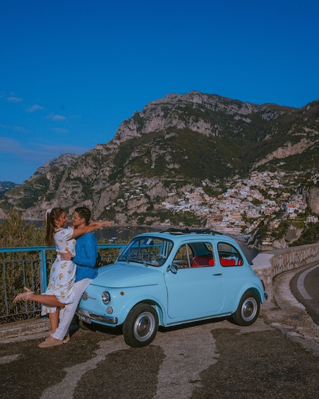 Picture 10 for Activity Positano/Praiano: Iconic Fiat 500 Private Amalfi Coast Tour 4