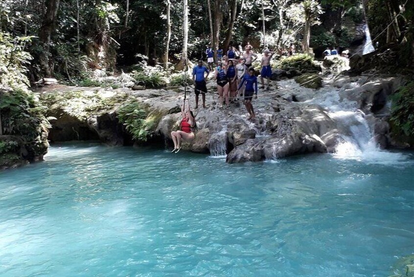 Private Blue Hole and River Tubing Tour