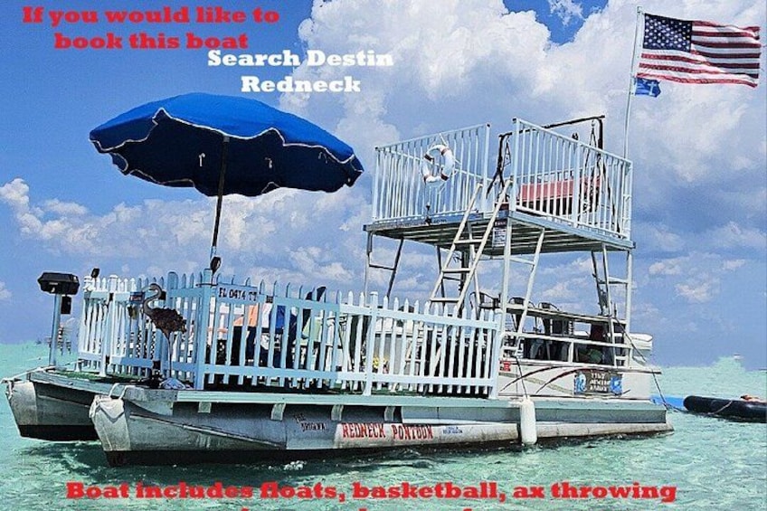 TOP 10 Private Capt Pontoon to Crab Island Choose 3,4,5, or 6 Hr 2