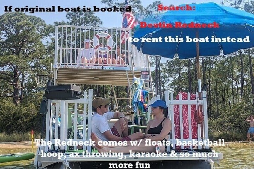 TOP 10 Private Capt Pontoon to Crab Island Choose 3,4,5, or 6 Hr 4