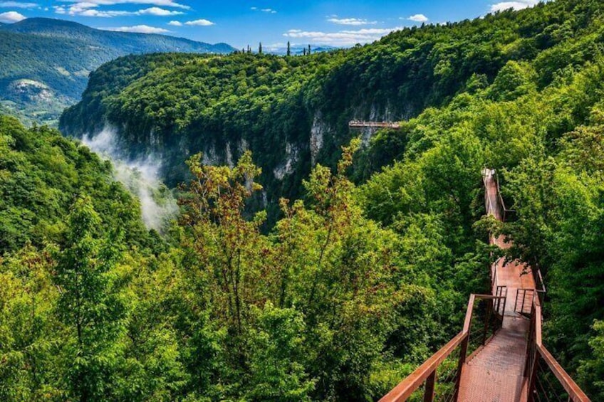Prometheus Cave, Okatse Canyon & Martvili Canyon from Kutaisi 5