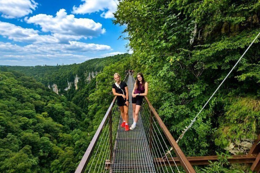 Prometheus Cave, Okatse Canyon & Martvili Canyon from Kutaisi 4