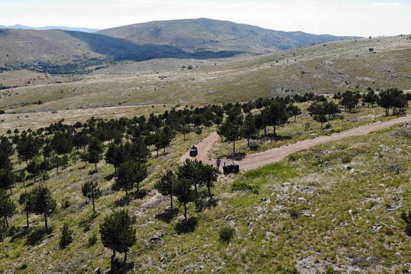 From Split: Small group ATV ride in Dinara NP 2