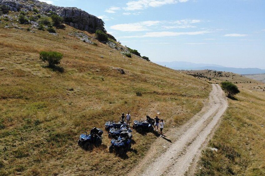 From Split: Small group ATV ride in Dinara NP 2