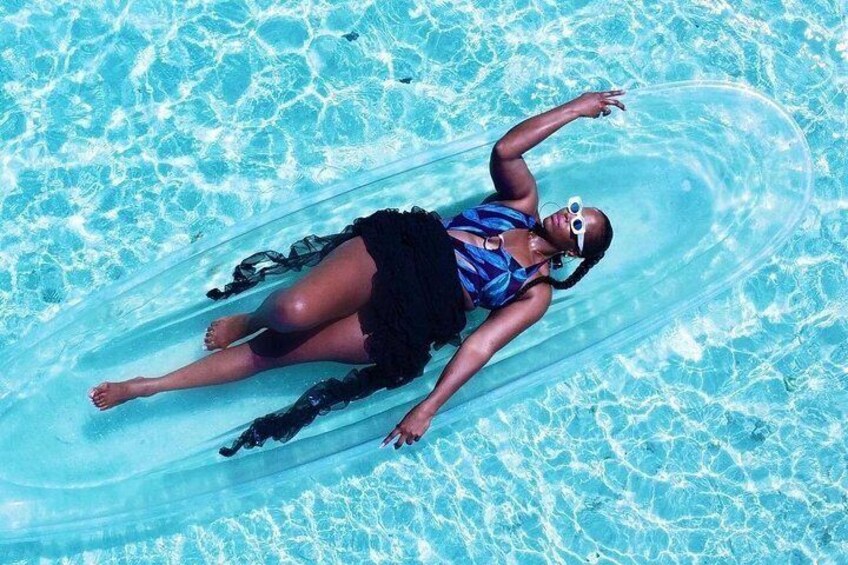 Clear Kayak Photoshoot in Turks and Caicos Islands Providenciales 2