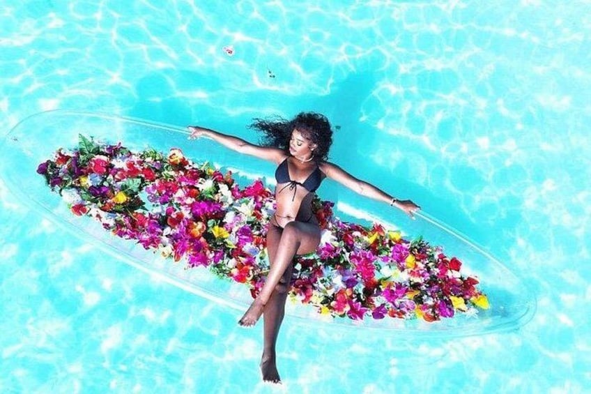 Clear Kayak Photoshoot in Turks and Caicos Islands Providenciales 2
