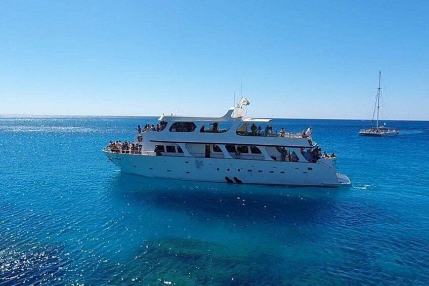 Protaras Turtle LUX Yacht with Slide, Optional BBQ & Transfers 2