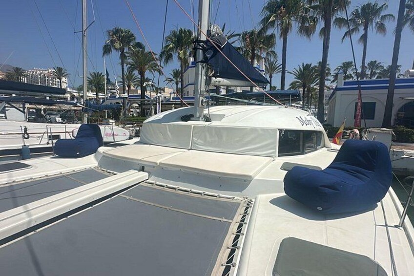 Bow (front of catamaran) 4