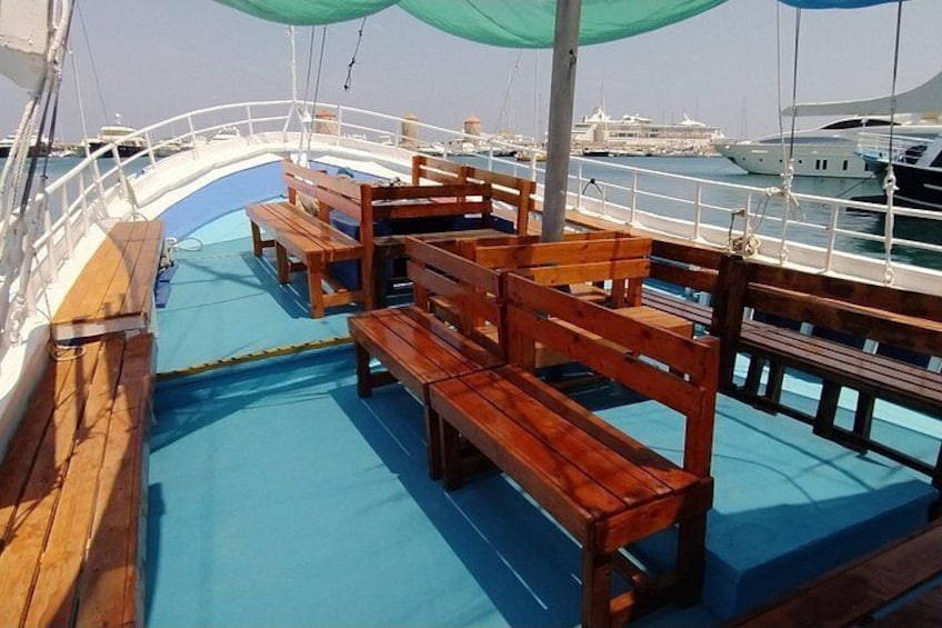 Rhodes sea cruises (6 hours pleasure cruise with lunch) 2