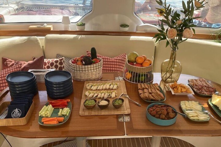 Luxury Catamaran sailing with welcome Drinks Tapas Max10-12Person 5