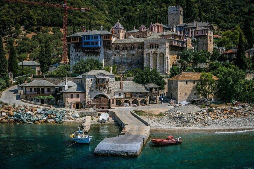 Cruise to Mount Athos Monasteries from Ouranoupolis