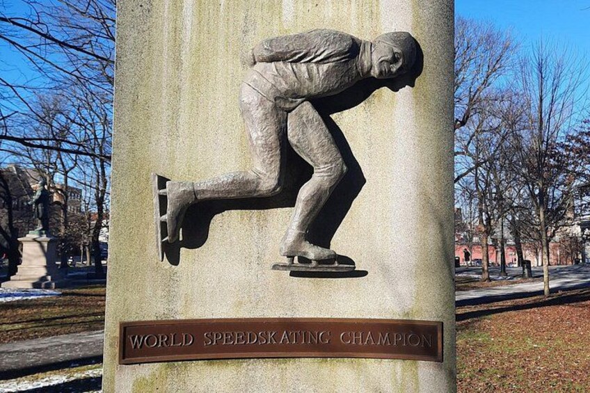 Charles Gorman statue 3