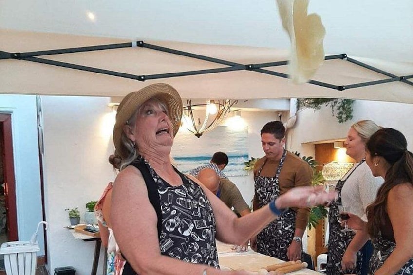 Authentic Pasta & Pizza Cooking Class with Sorrento Coast Pickup 4