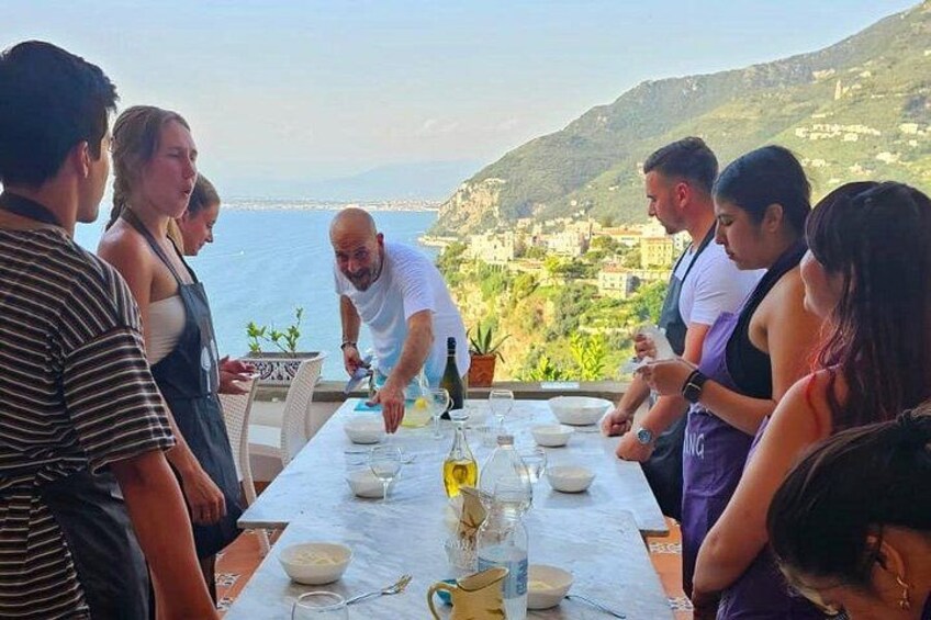 Authentic Pasta & Pizza Cooking Class with Sorrento Coast Pickup 1