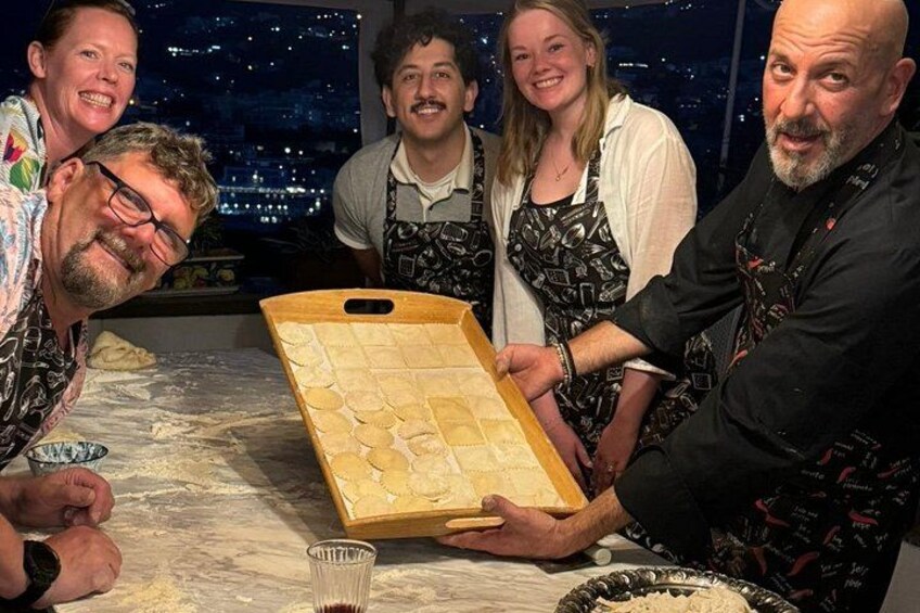 Authentic Pasta & Pizza Cooking Class with Sorrento Coast Pickup 2