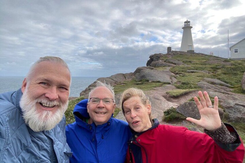 Cape Spear National Historic Site, with guests from Hamilton/GTA 2