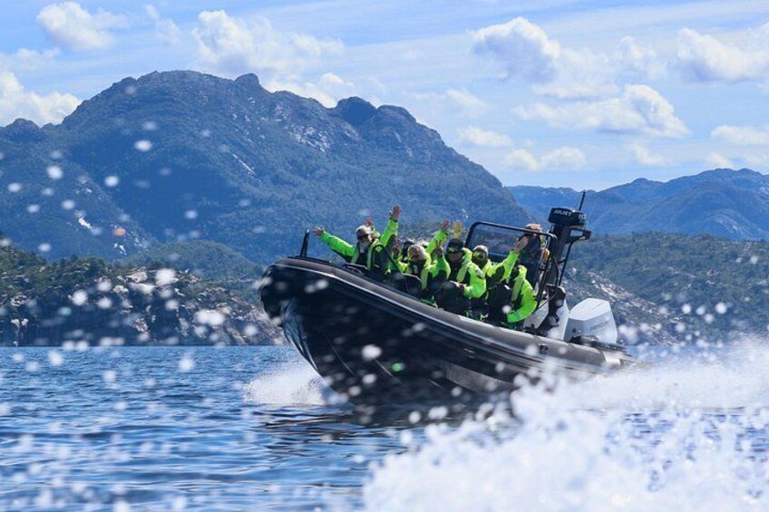 Exciting way to get to the fjords! 5