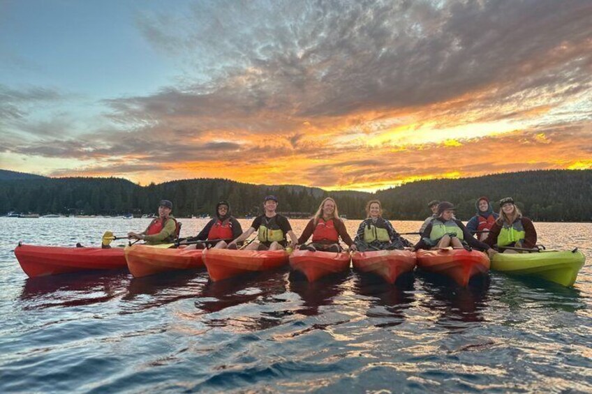 Sunset Kayak Tour in Tahoe City 2