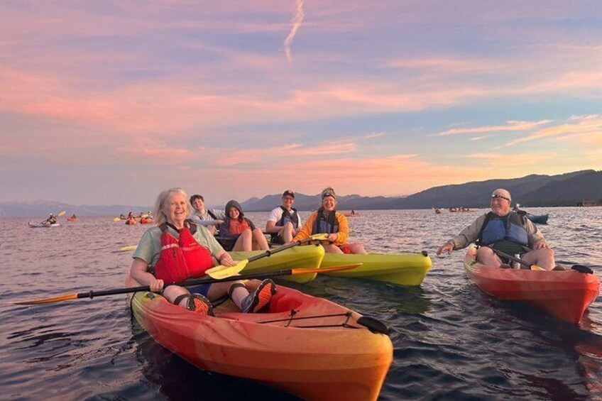Sunset Kayak Tour in Tahoe City 4