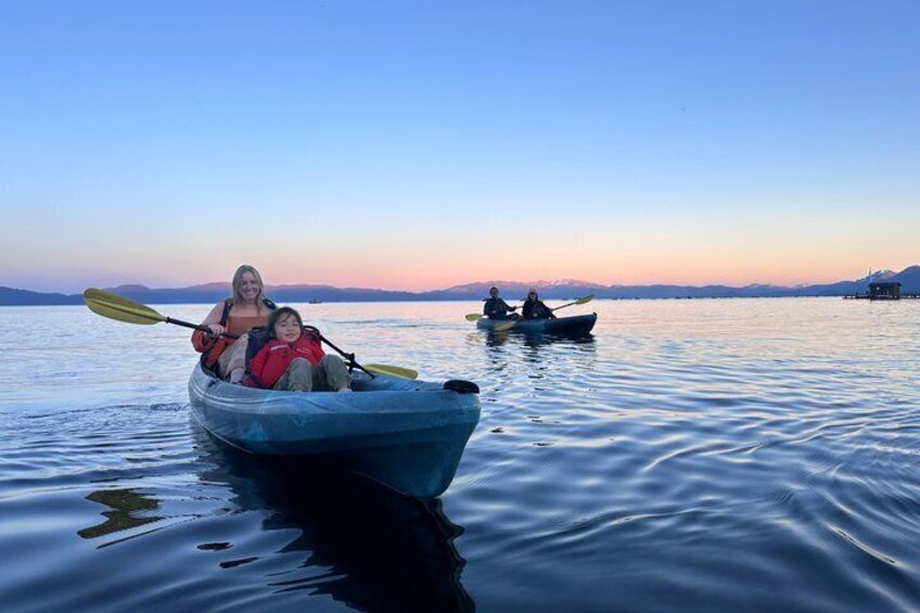 Sunset Kayak Tour in Tahoe City 2
