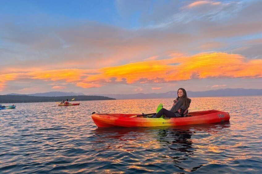Sunset Kayak Tour in Tahoe City 4