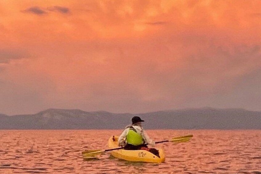 Sunset Kayak Tour in Tahoe City 4