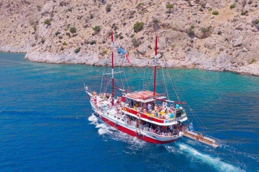 The Santa Maria 3 Island Cruise in the Aegean w/ Free Audio Guide 1