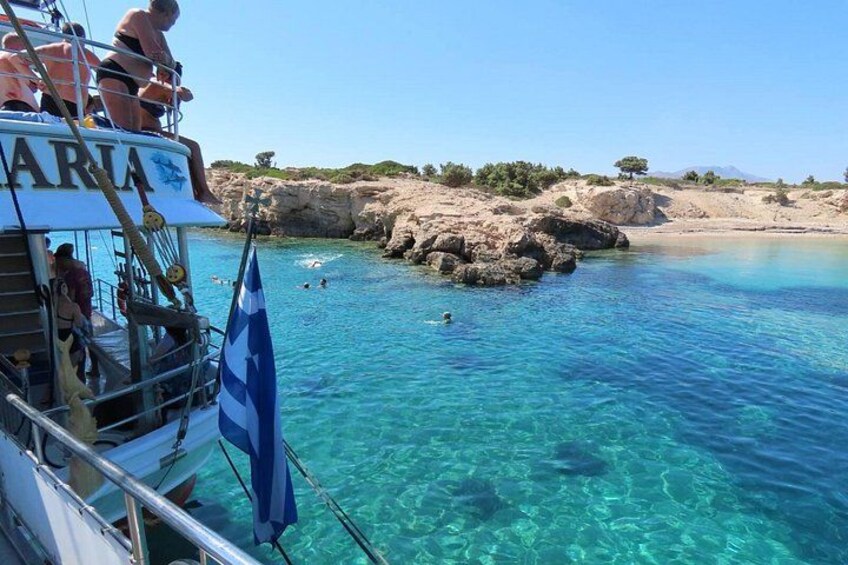 The Santa Maria 3 Island Cruise in the Aegean w/ Free Audio Guide 3