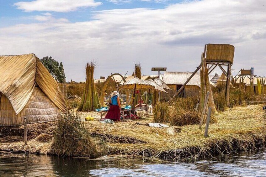 Lake Titicaca Uros Floating Islands Half-Day Tour