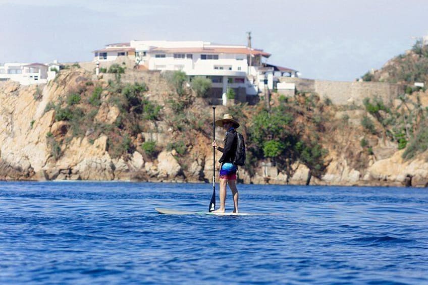 Tour Isla de la Roqueta Stand up paddle Acapulco 4