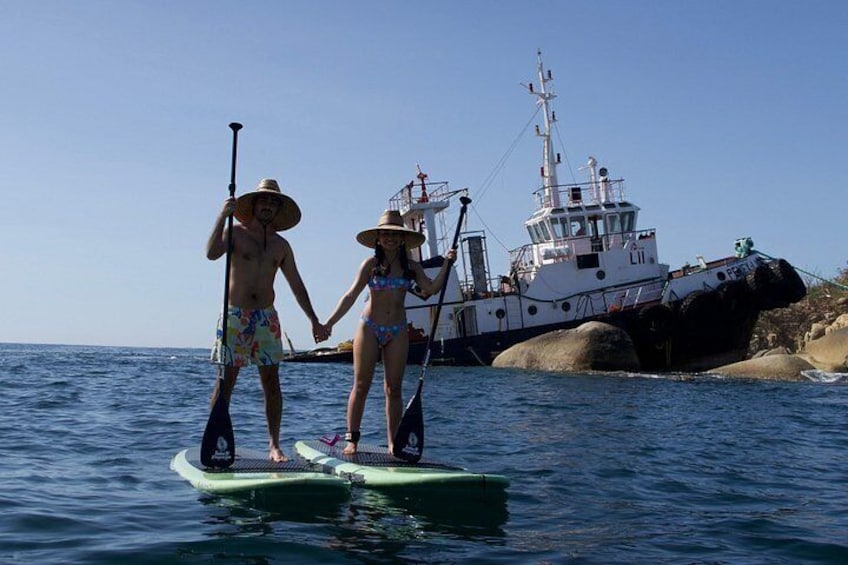 Tour Isla de la Roqueta Stand up paddle Acapulco 5