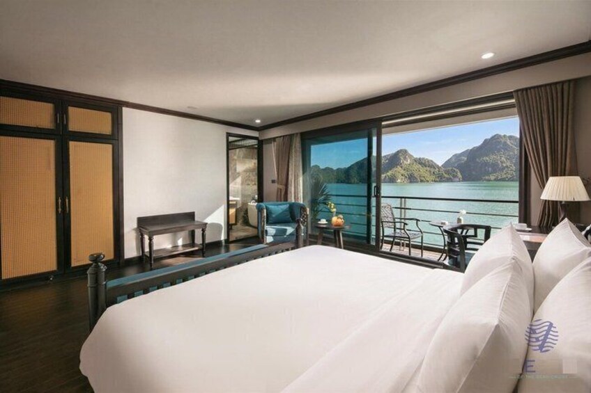 2-Day Ha Long-Lan Ha Bay-Bai Tu Long Bay 5 Star Cruises & Balcony 2